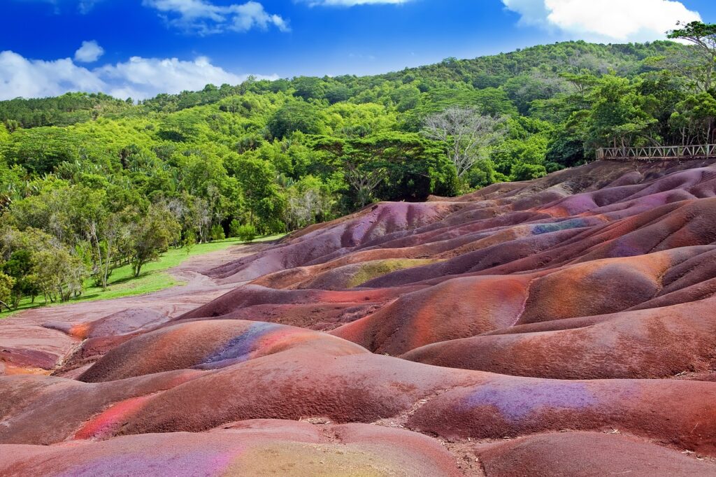 colored, sands, chamarel, mauritius, chamarel, chamarel, chamarel, chamarel, chamarel
